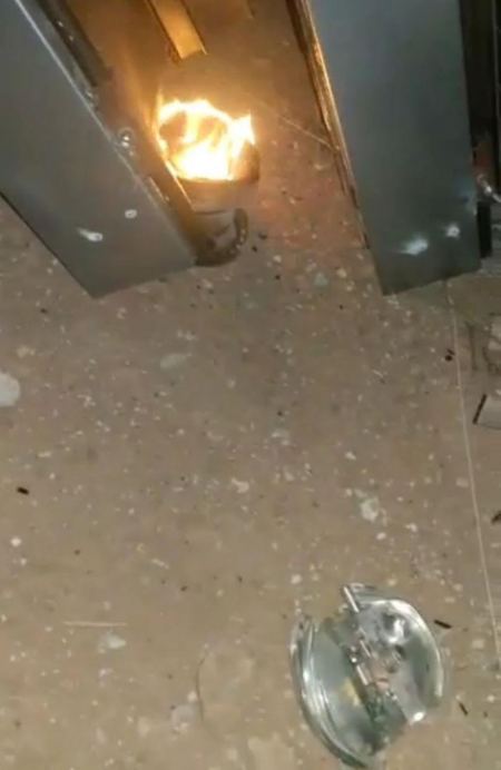 اطلاق قذائف صاروخية من غزة على مستوطنات " الغلاف "